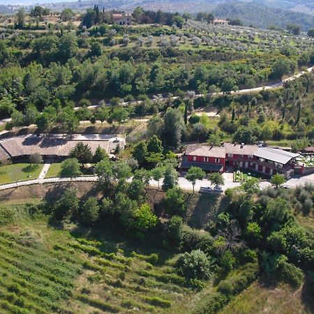 Il Poggio Dei Pettirossi Hotell Bevagna Eksteriør bilde
