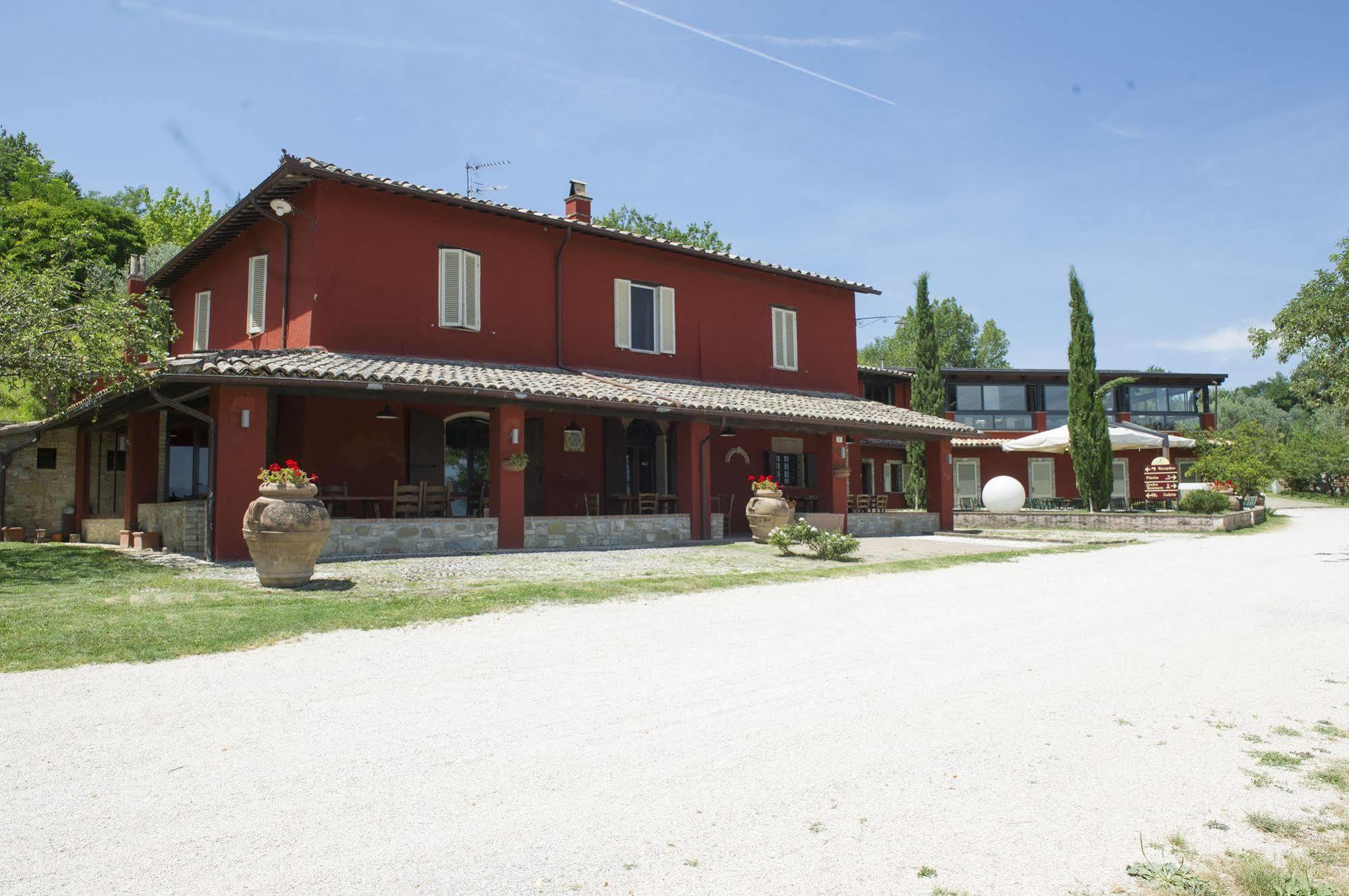 Il Poggio Dei Pettirossi Hotell Bevagna Eksteriør bilde